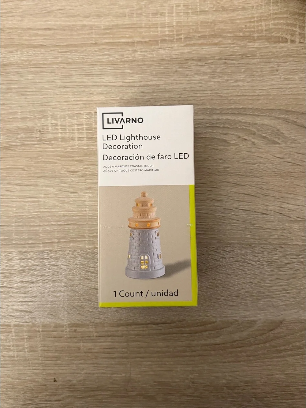 LIVARNO LED Lighthouse & Seashell Coastal Decor $25 Each Choose 1 NWT